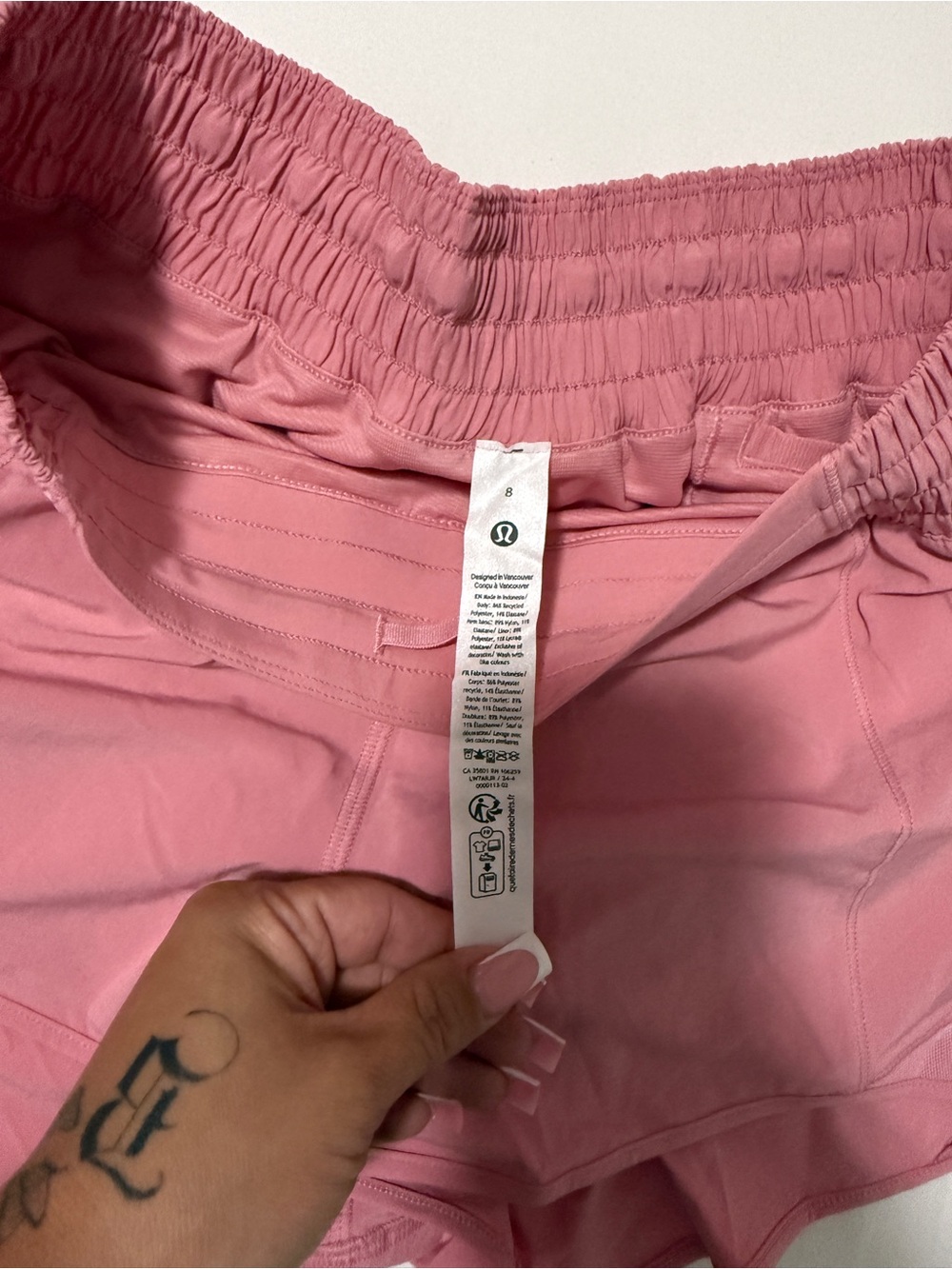 Lululemon Hotty HR 2.5 size 8 - Picture 4 of 5